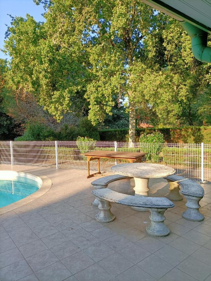 Villa 8 Personnes O Mes Anges Saint-Julien-en-Born Luaran gambar